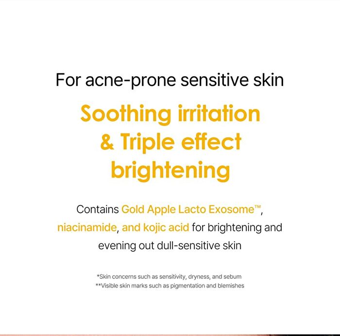 Gold Apple Lacto Brightening Popping Toner - 95g