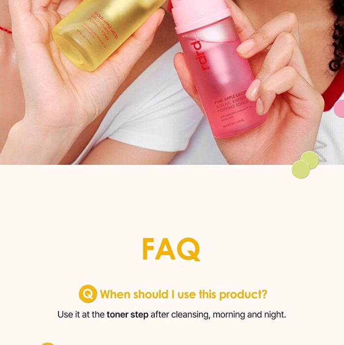 Gold Apple Lacto Brightening Popping Toner - 95g