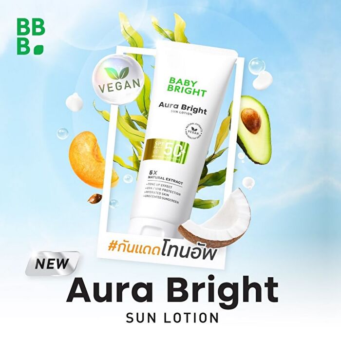 Aura Bright Sun Lotion - 160ml