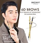 Pro Slim Brow Pencil - Rosewood Brown