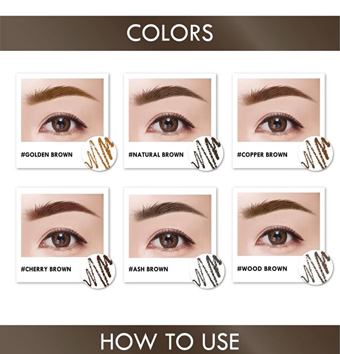 Pro Slim Brow Pencil - Rosewood Brown