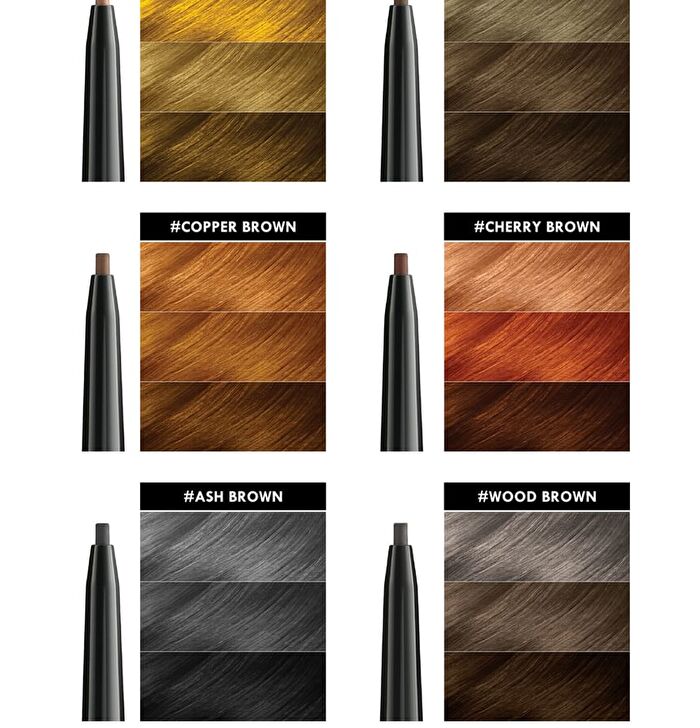 Pro Slim Brow Pencil - Rosewood Brown