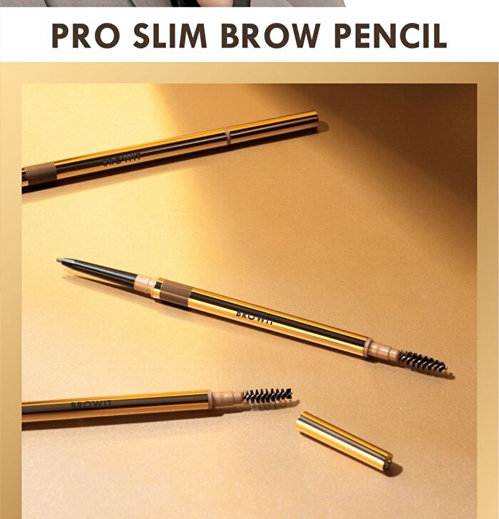 Pro Slim Brow Pencil - Taupe Brown