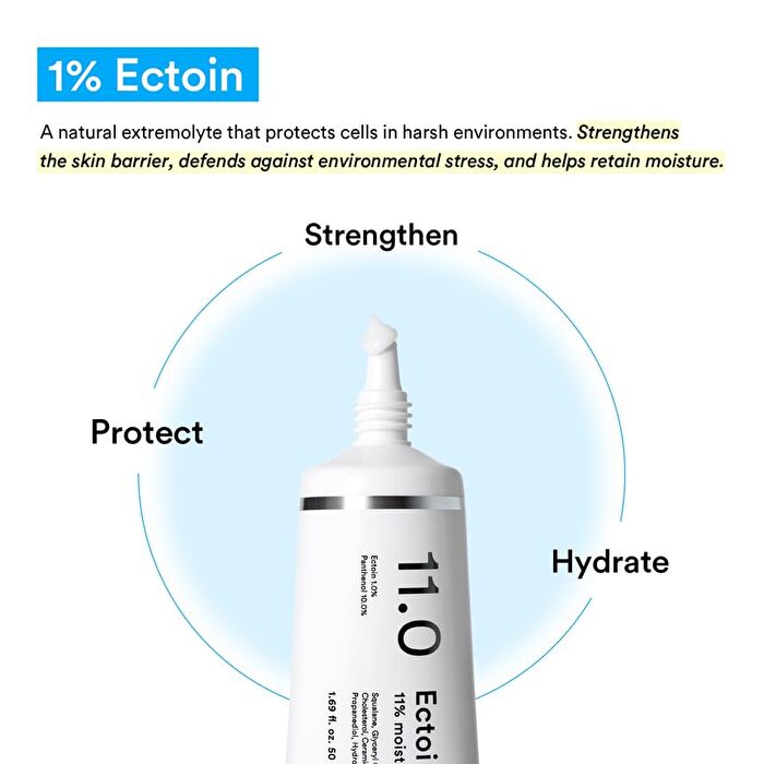 Ectoin Panthenol 11% Moisturizer Barrier Tube - 50ml