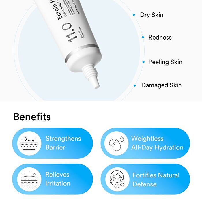 Ectoin Panthenol 11% Moisturizer Barrier Tube - 50ml