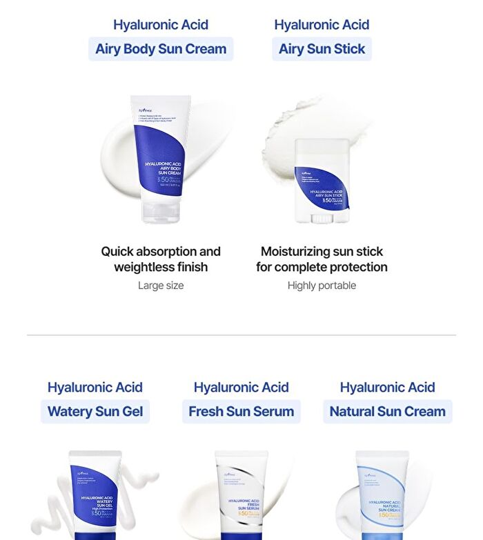 Hyaluronic Acid Airy Body Sun Cream - 150ml