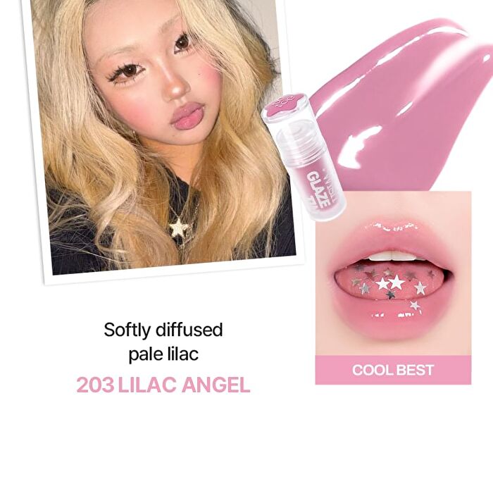 Wish Glaze Tint - 8 Colors - #203 Lilac Angel