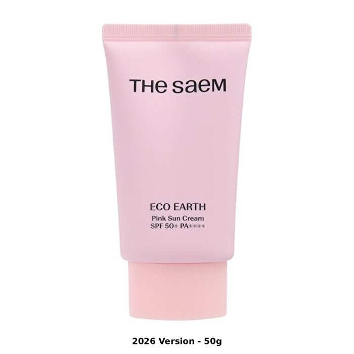 Eco Earth Pink Sun Cream - 2026 Version - 50g