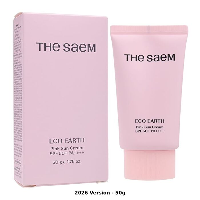 Eco Earth Pink Sun Cream - 2026 Version - 50g