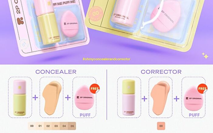 Oh My Concealer & Corrector - CR 00 Peach Pillow (Corrector)
