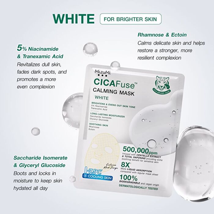 CICAFuse Calming Mask White - 1 pc