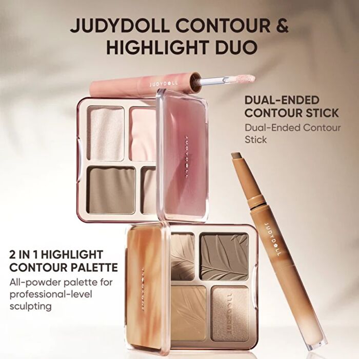Dual-Ended Contour Stick - 2 Colors - #01 Cool & Olive Undertones