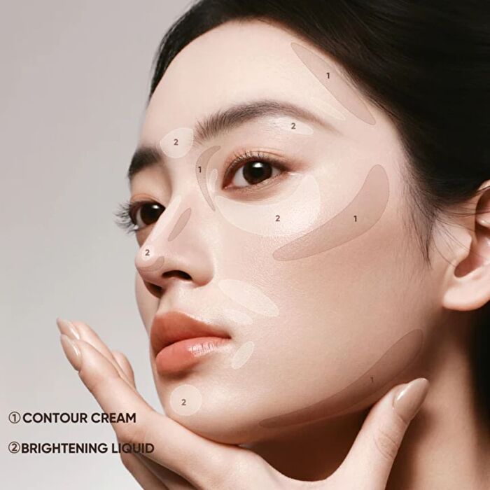 Dual-Ended Contour Stick - 2 Colors - #01 Cool & Olive Undertones