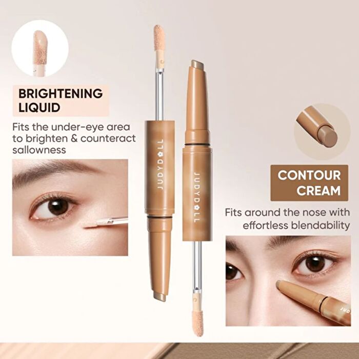Dual-Ended Contour Stick - 2 Colors - #02 Warm Yellow Undertones