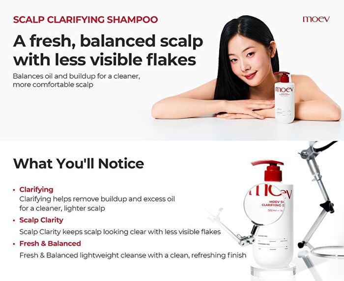 Moev Scalp Clarifying Shampoo - 500ml
