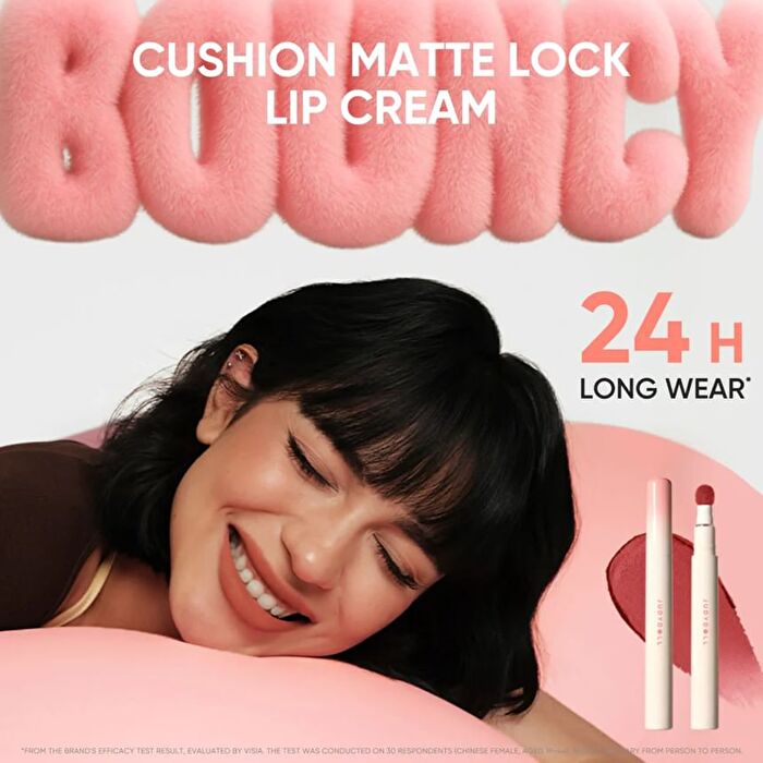 Cushion Matte Lock Lip Cream - 25 Colors - #N28 Refined Pink - 2.6ml