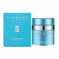 ELEMONT Ultra-Spring Aqua Face Gel-Cream (Moisturising, Rejuvenating, Soothing, Anti-Wrinkle Aging, Hydrating) (e50ml) E808 Fixed Size
