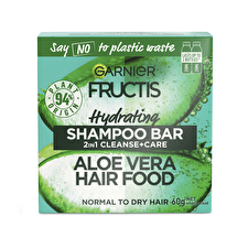 Garnier Fructis Aloe Vera Hair Food 2 In 1 Shampoo Bar 60g