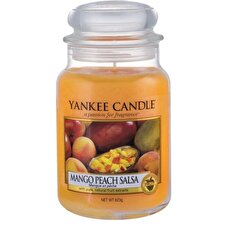 Yankee Candle Mango Peach Salsa Candle (mango And Peach) - Scented Candle 411.0g