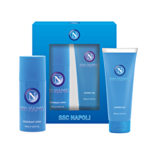 Ssc Napoli Set Ssc Napoli: Napoli Cleansing Shower Gel For All Skin Types 200ml & Napoli Anti-perspirant Deodorant Spray For Men 100ml
