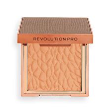 Revolution Pro Bahaia Sculpting Bronzer Cocoa Moisturizing Bronzer Compact Powder Fair 8 G