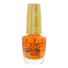 Opi Top Coat Nail Polish I'm Never Amberrassed 15ml