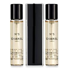 Chanel No.5 Eau Premiere Eau De Parfum Purse Spray And 2 Refills 3x20ml/0.7oz