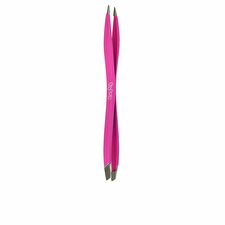Beter Duply Double-ended Fine/oblique Tweezers #fuchsia 1 Pcs