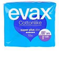 Evax Cottonlike Super Plus Wings Pads 10 Units