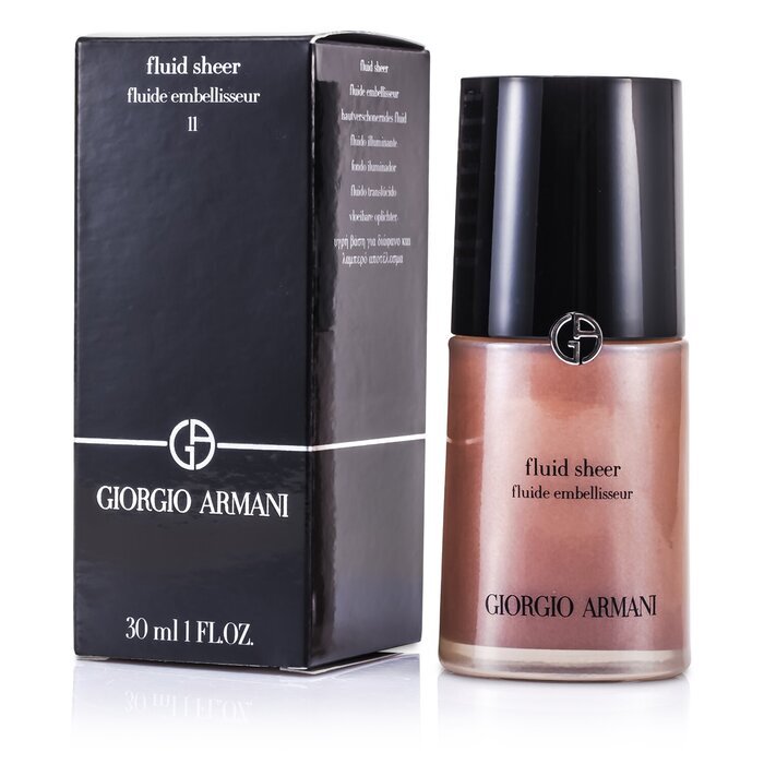 Armani Fluid Sheer 11 Amber 30ml Cosmetics Now Australia