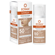 Ecran Sunnique Anti-stain Facial Color Spf50+ 50ml