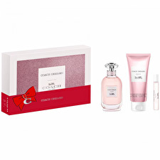 Coach Set Coach: Dreams Eau De Parfum For Women 90ml & Dreams Eau De Parfum For Women 10ml & Dreams Body Lotion All Over The Body 100ml