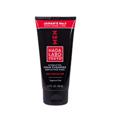 Hada Labo Tokyo Men Hyaluronic Acid Eliminates Impurities Cleansing Foam 150ml