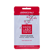 Hada Labo Tokyo Hada Labo Hyaluronic Acid Moisturizing Sheet Mask Face 20ml