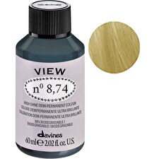Davines View Demi-permanent Hair Dye 8.74 Gloss 60ml