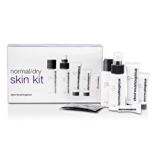 Dermalogica Normal / Dry Skin Kit: Reiniger + Toner + Glättung crm + Exfoliant + Eye Reapir + 2x Probe 7pcs