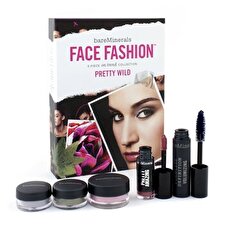 BareMinerals Face Fashion Collection - The Look Of Now Pretty Wild (Blush + 2x Eye Color + Mascara + Lipcolor) 5pcs