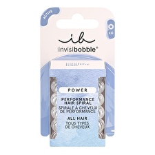 Invisibobble Hair Band Power Crystal Clear 6 Pcs