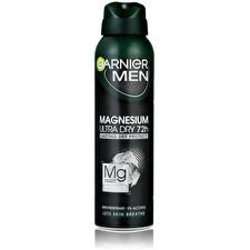 Garnier Men Magnesium Ultra Dry Deospray - Antiperspirant For Men With Magnesium 150ml