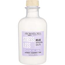 Aromafloria Stress Less Ocean Mineral Bath Salts Blend Of Lavender Chamomile And Sage 680ml/23oz