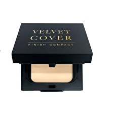 Dr. Hedison Velvet Cover Finish Compact Matte Compact Powder 21 Light Beige 14 G