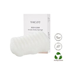 YHKCARE Konjac Body Sponge (Pure) 1 pc