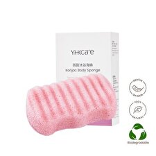 YHKCARE Konjac Body Sponge (Rose) 1 pc