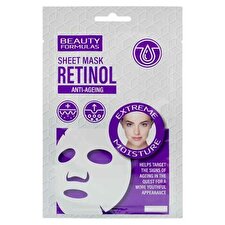 Beauty Formulas Retinol Anti Ageing Sheet Mask 1pc