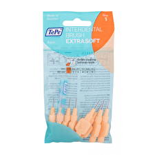 TePe Interdental Brush Extra Soft (0.45 Mm Orange 8 Pcs) - Very Fine Interdental Brushes 8.0ks