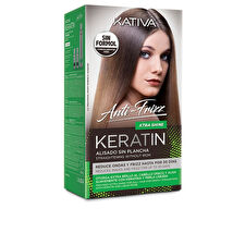 Kativa Keratin Anti-frizz Brazilian Straightening Without Iron Extra Shine 30 Days 3 U