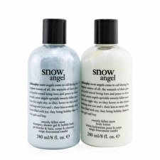 Philosophy Snow Angel Duo: Shower Gel 240ml + Body Lotion 240ml 2pcs