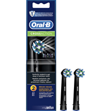 Oral B Cross Action Eb50 Black - Replacement Brush Heads 2.0ks