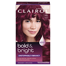 Clairol Bold & Bright Permanent Hair Colour M5 Deepest Guava