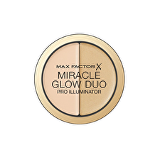 Max Factor Miracle Glow Duo Illuminating Highlighter Powder 10 Light 11 G